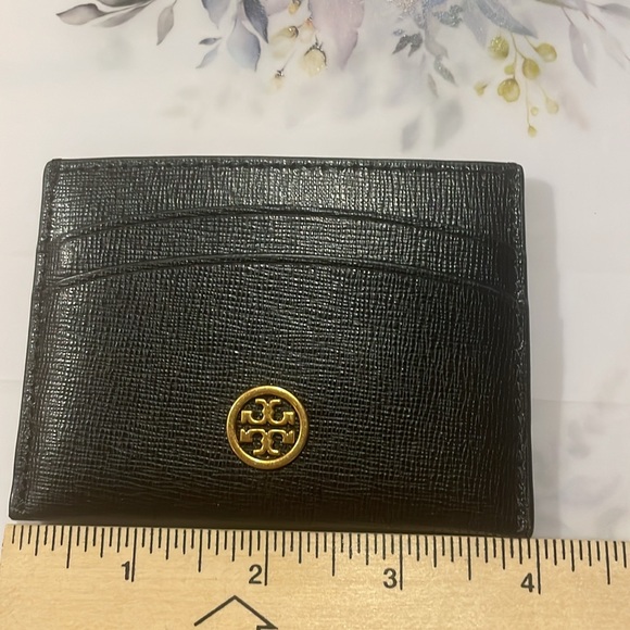 Tory Burch Black Cardholder, NWT - Picture 9 of 9